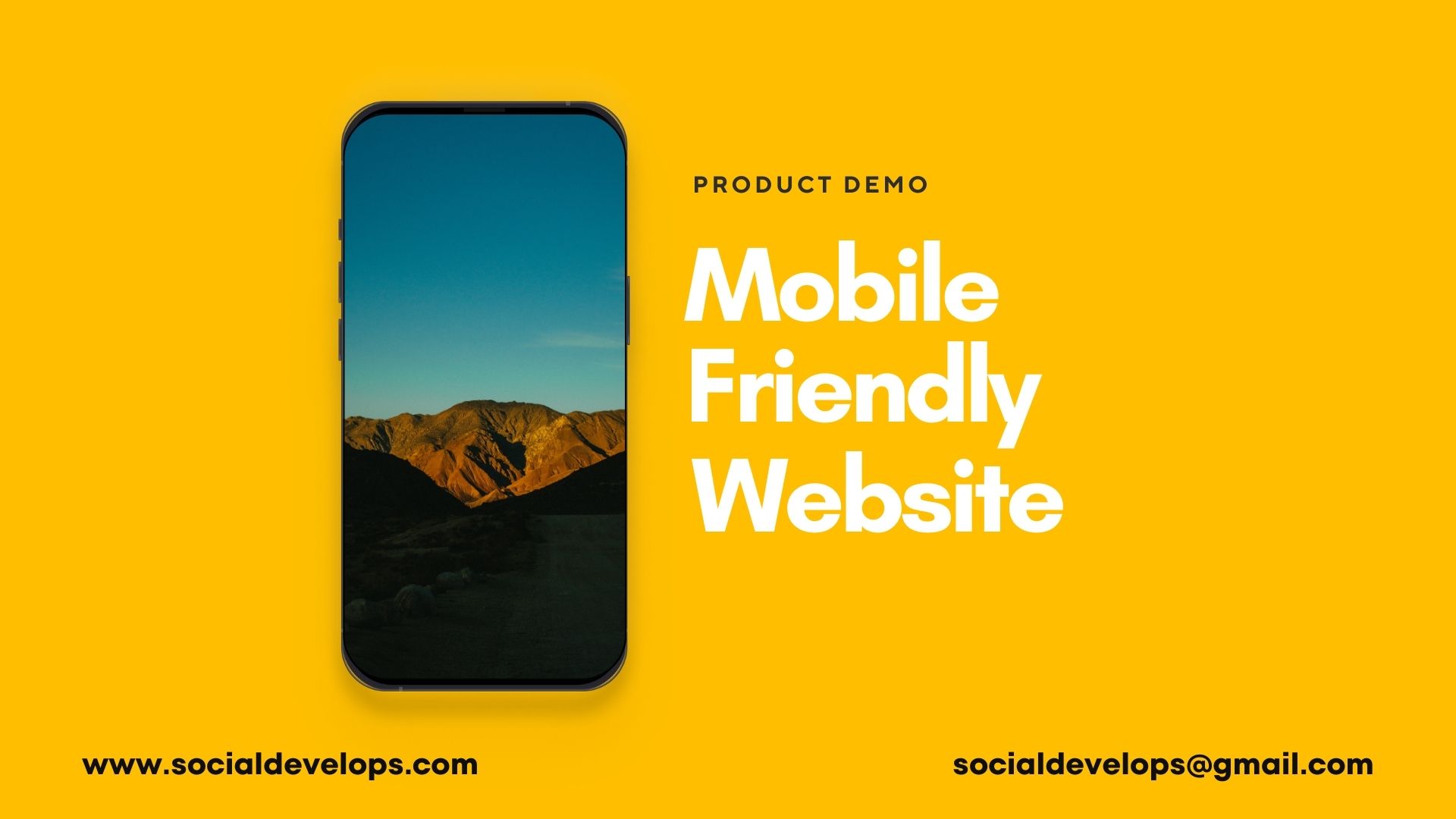mobile friendly website demo iamge